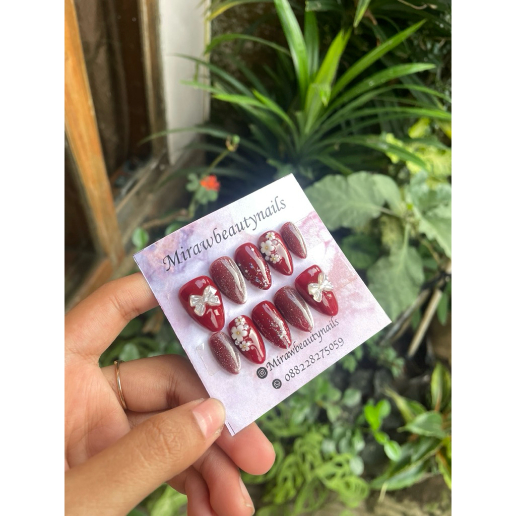 CUSTOM PRESS ON NAILS MURAHH MALANG