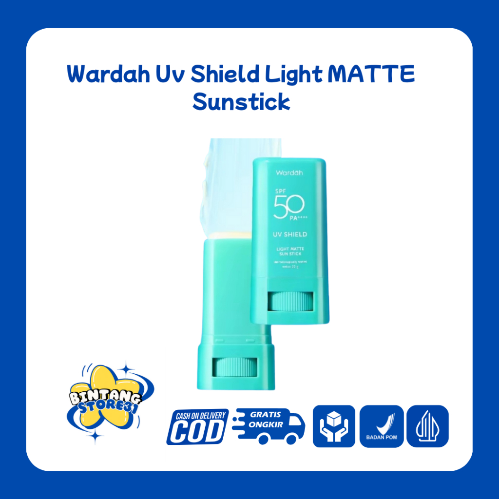 wardah uv shield light matte sunstick