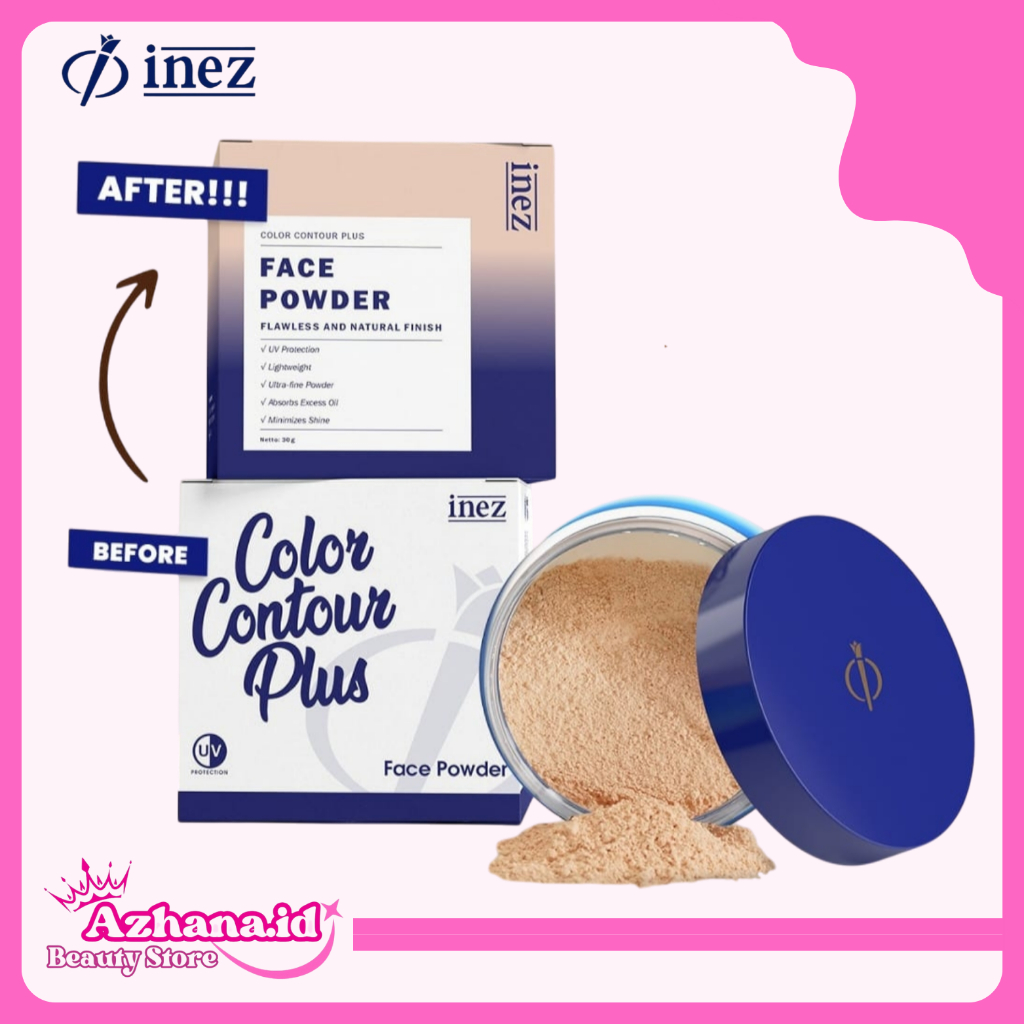 INEZ COSMETIC FACE POWDER