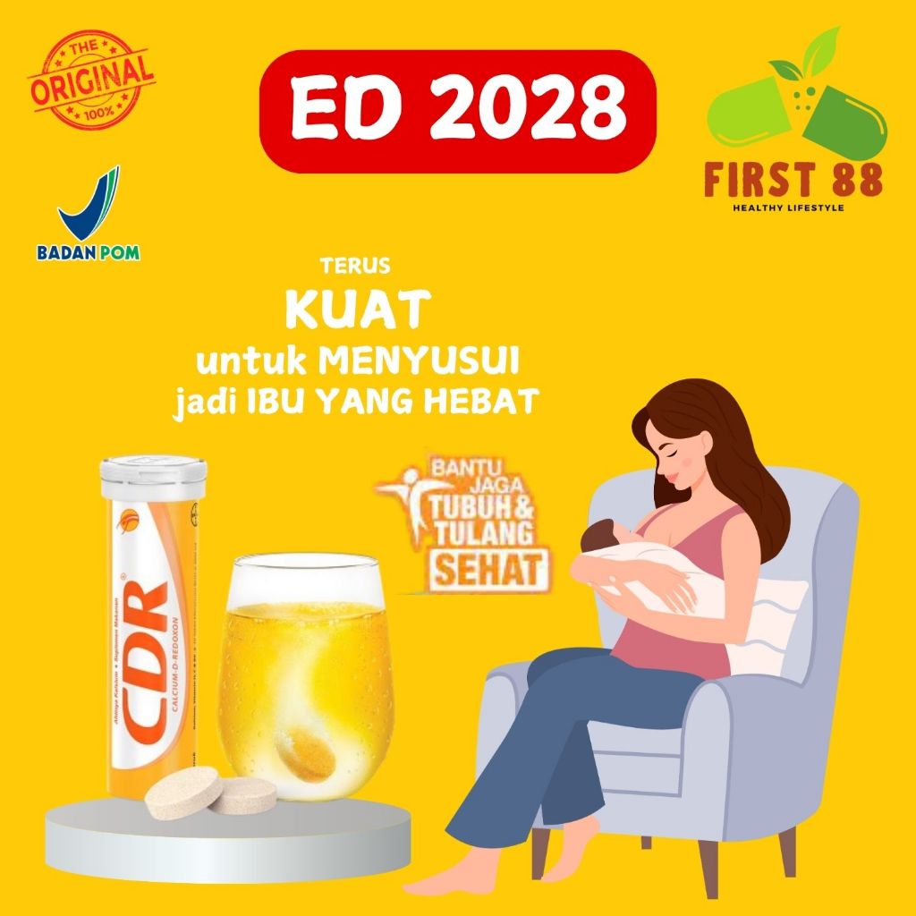 CDR Effervescent isi 10 // 15 tablet