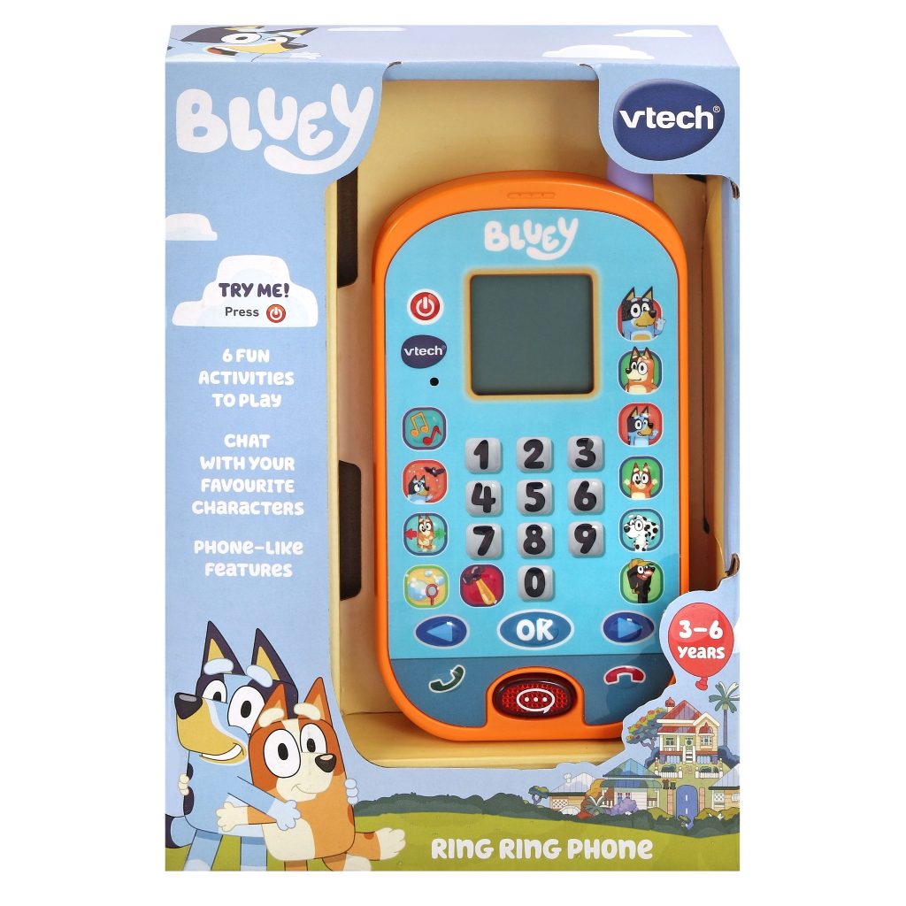 VTECH BLUEY RING RING PHONE - ORIGINAL VTECH USA