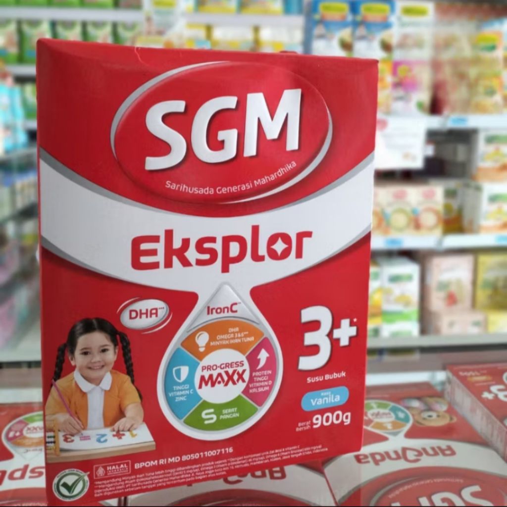 SGM EKSPLOR 3+ VANILA 900GR ORIGINAL