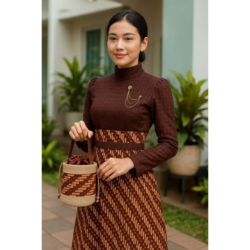 Tas Tabung Serut Medium