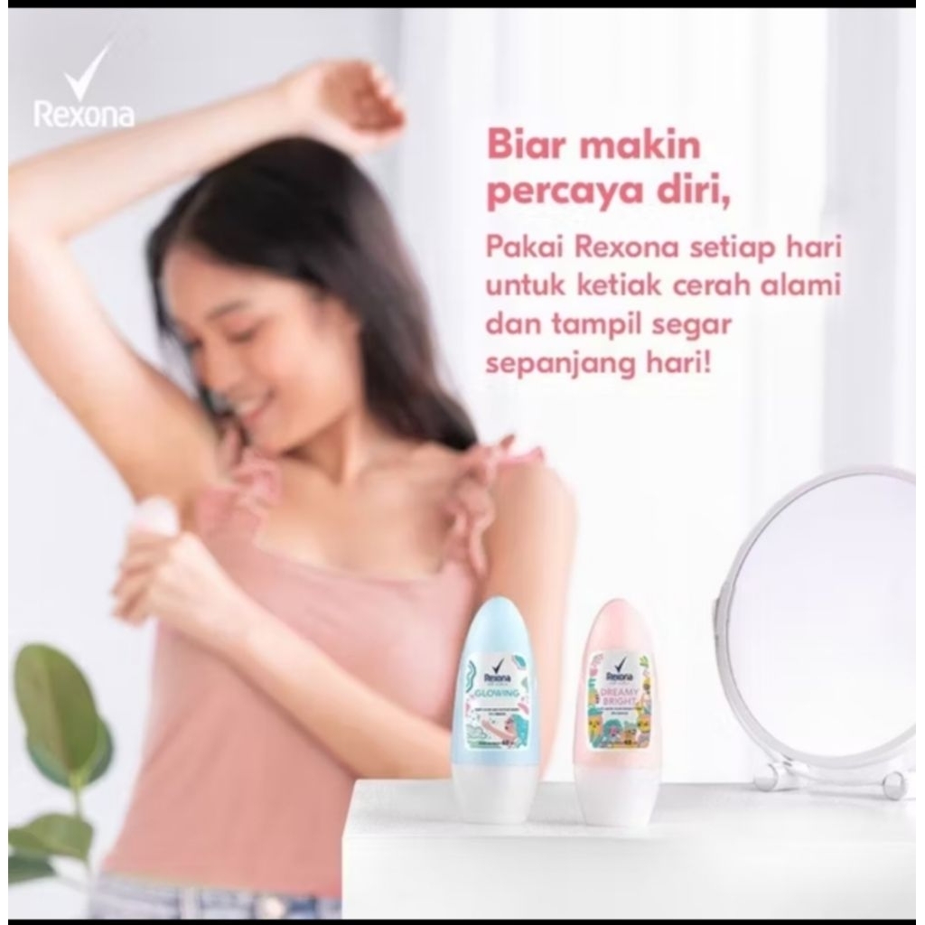 REXONA DEODORANT DREAMY BRIGHT 40 ML