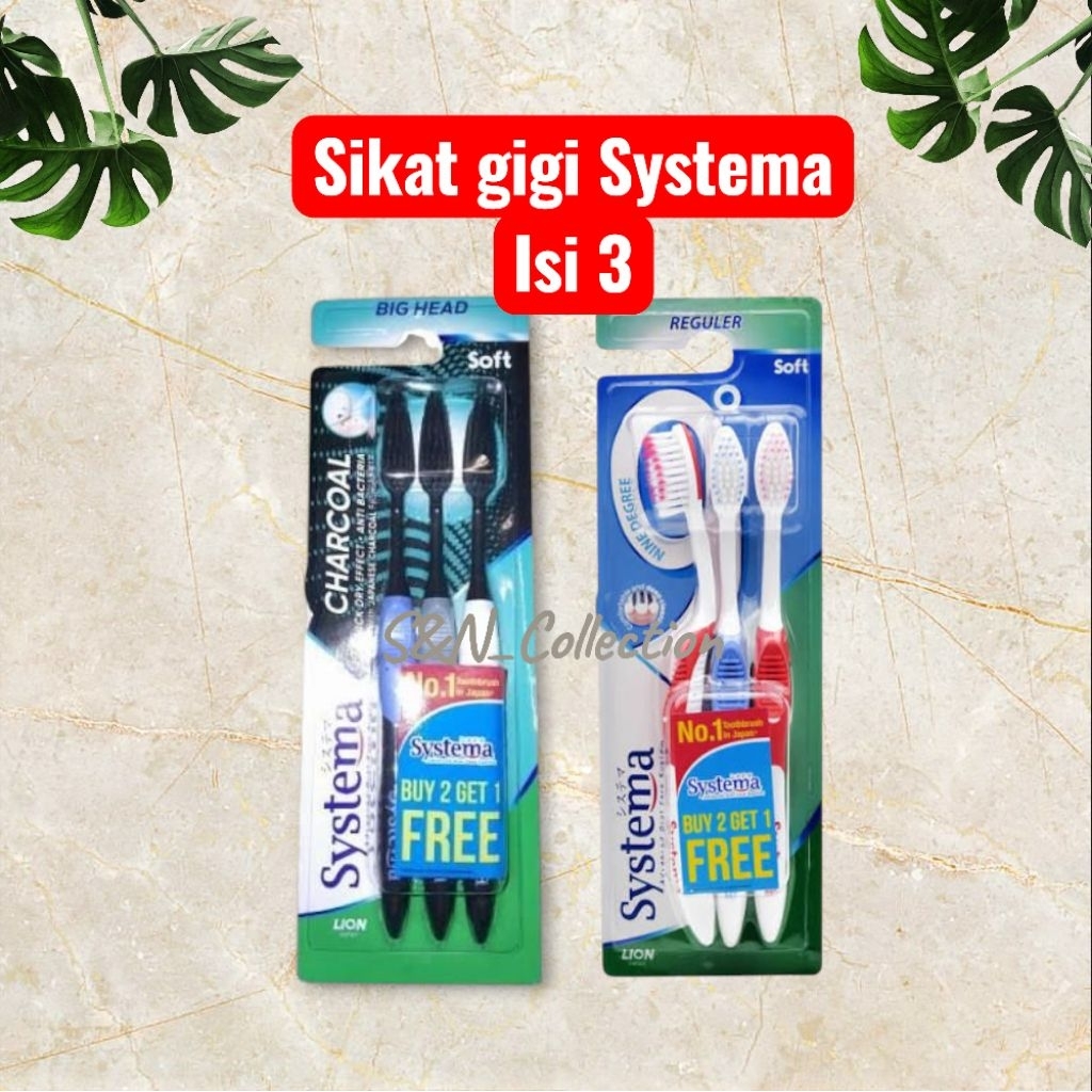 Systema Sikat Gigi isi 3