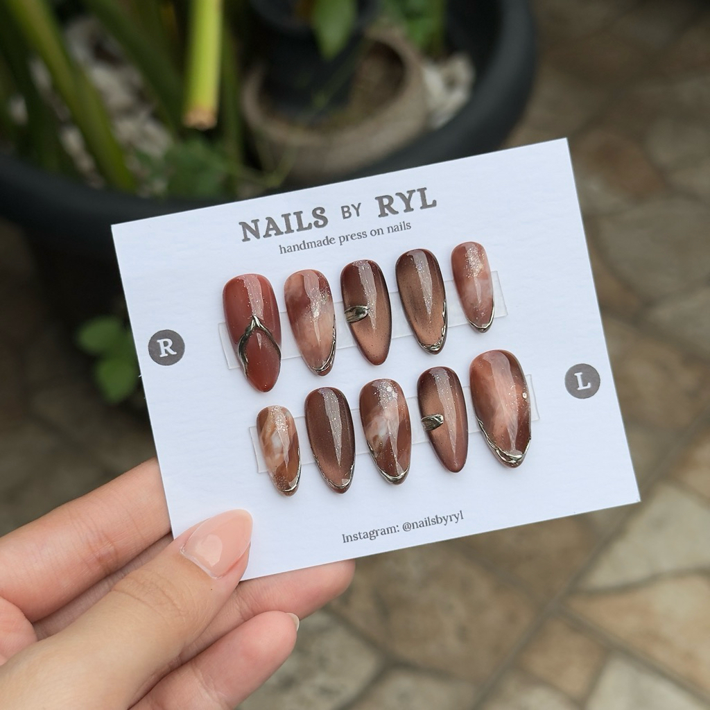brown marble
