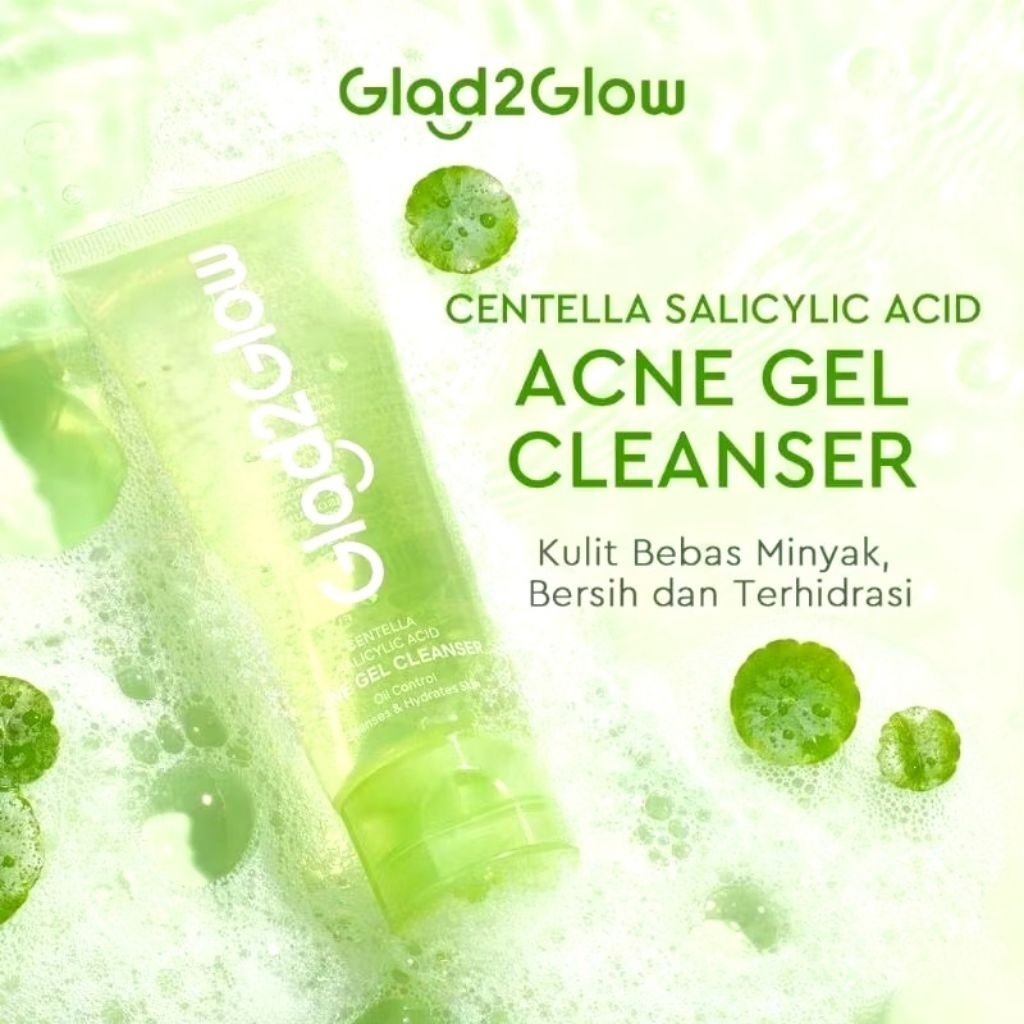 GLAD2GLOW ACNE GEL CLEANSE