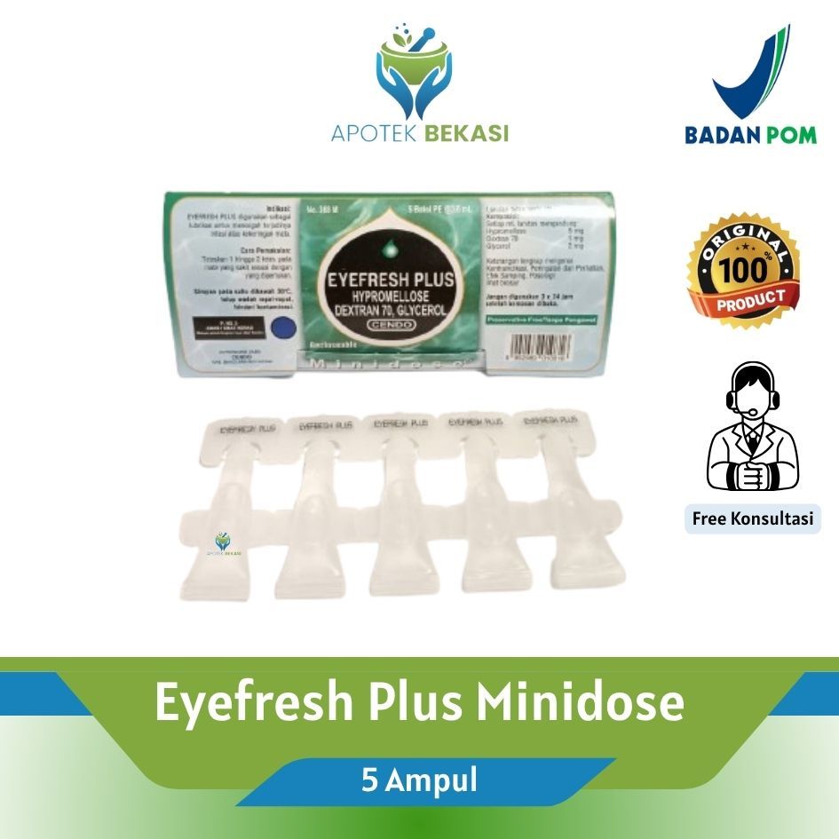 Cendo Eyefresh Plus Minidose - 5 Ampul