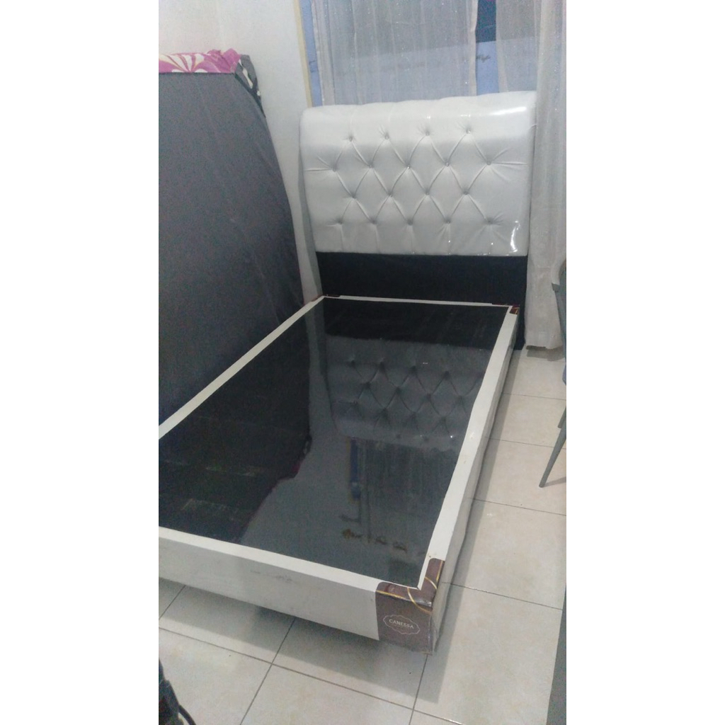 Divan Sandaran Single Bed