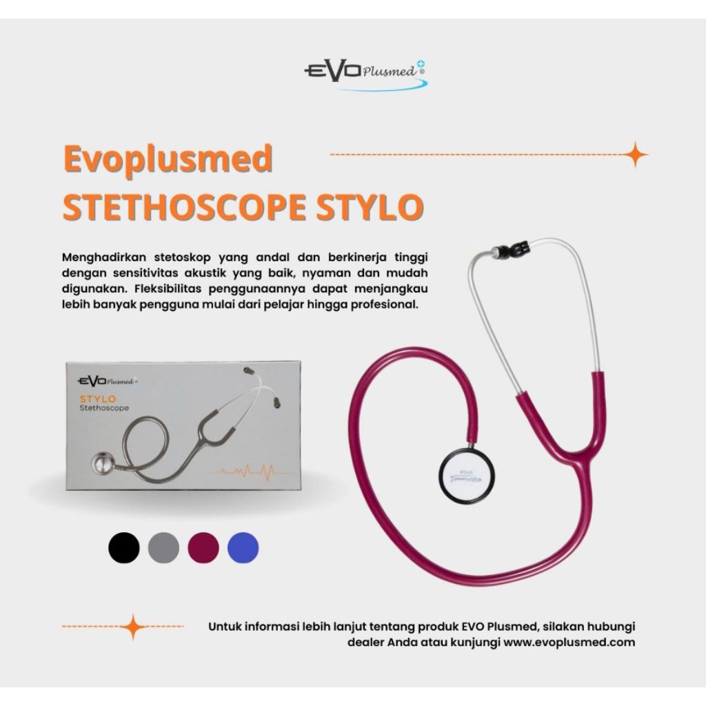 Stethoscope EVO Plusmed Stylo original