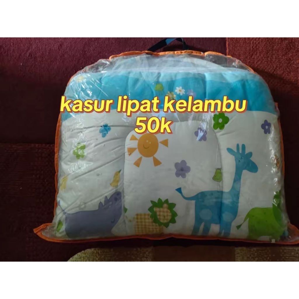 kasur kelambu bayi lipat