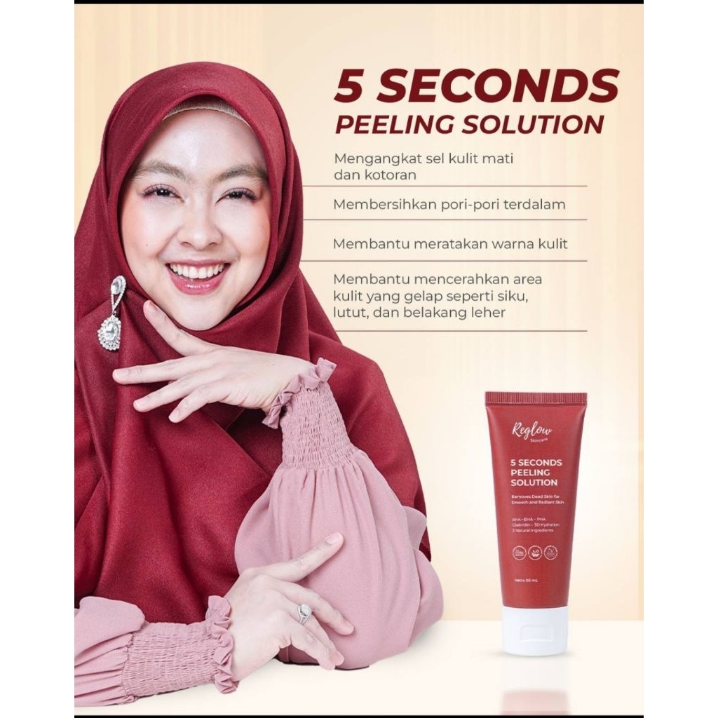 Reglow Peeling Gel serum.