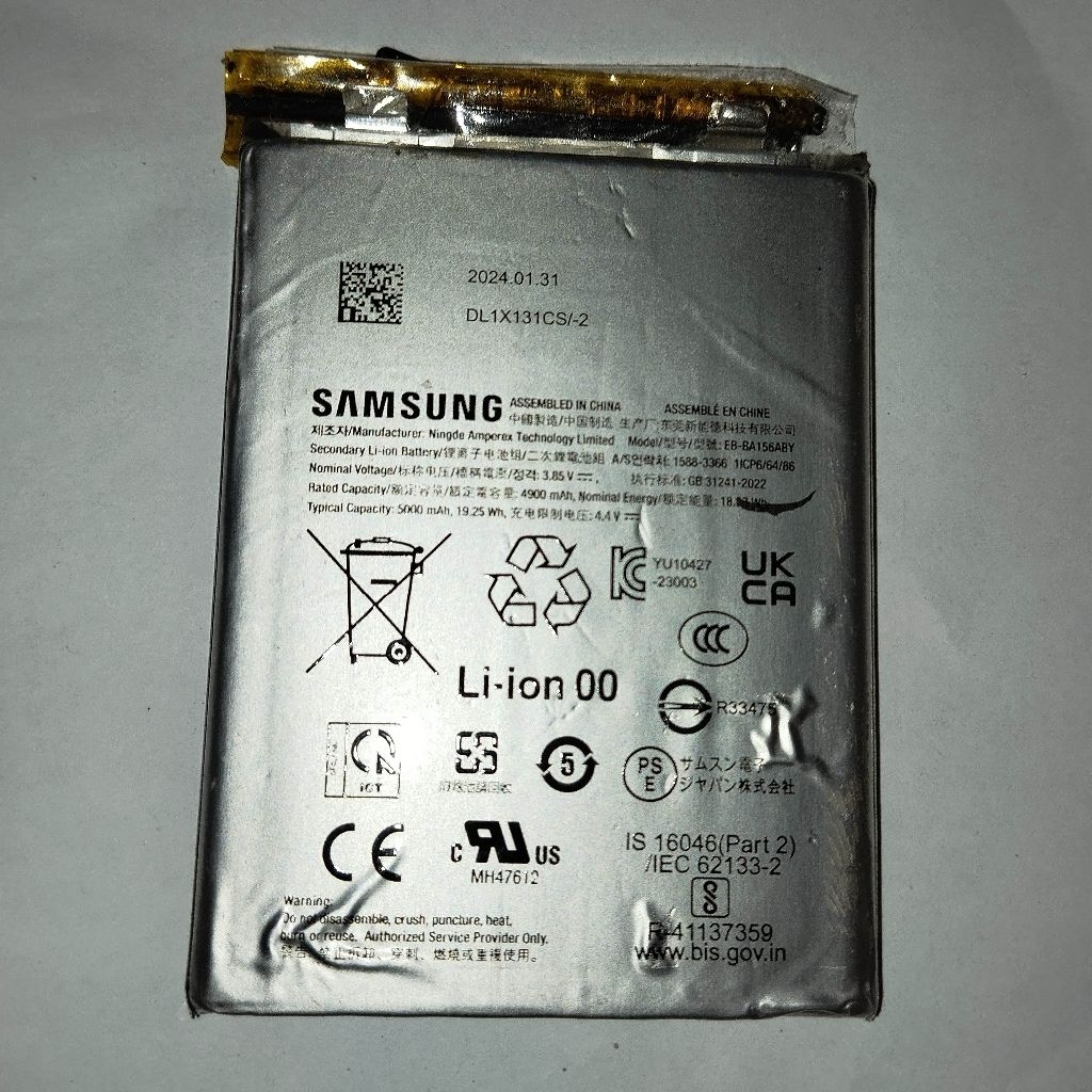 Baterai Refill Oppo A16