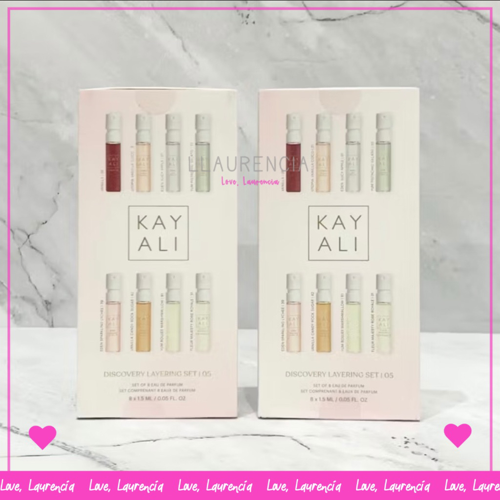 KAYALI Discovery Sampler Set / Perfume Eau de Parfum vial sample spray Gift Kit