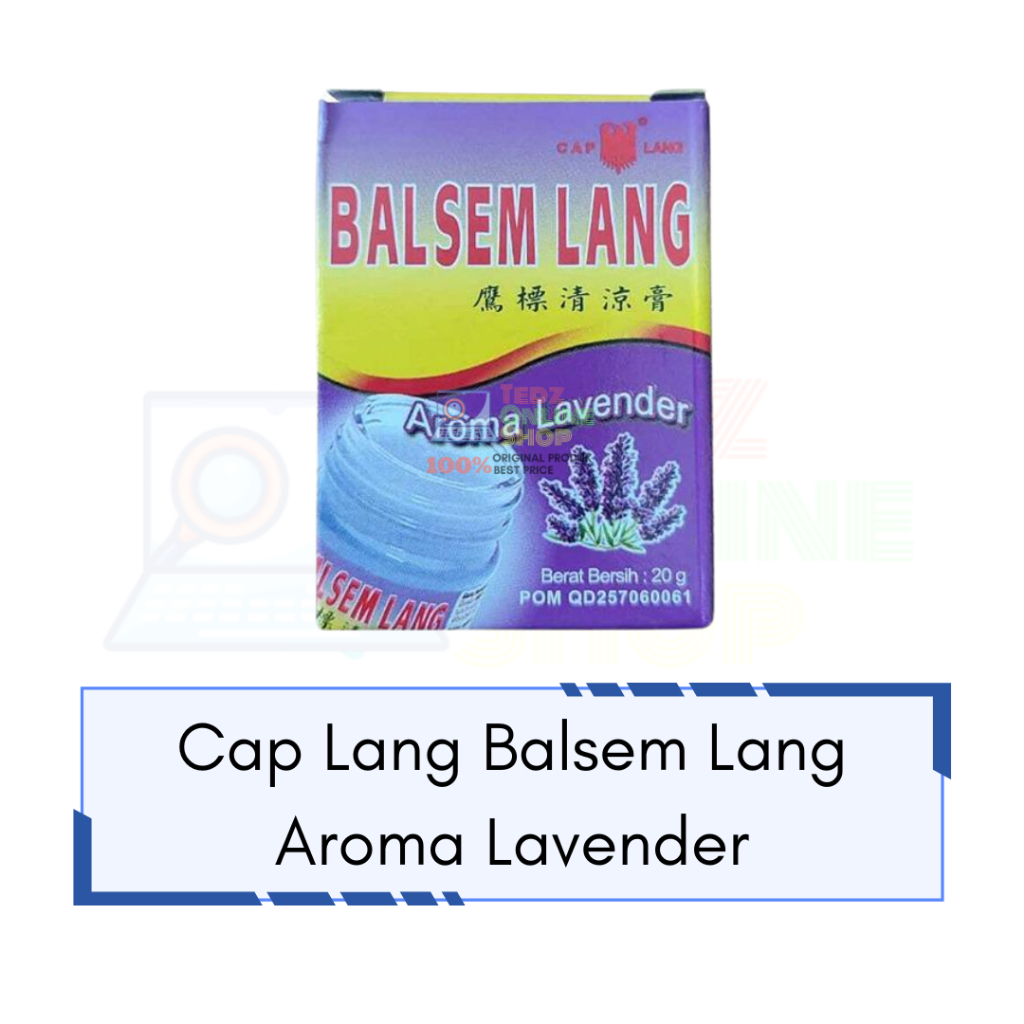 Cap Lang Balsem Lang Lavender