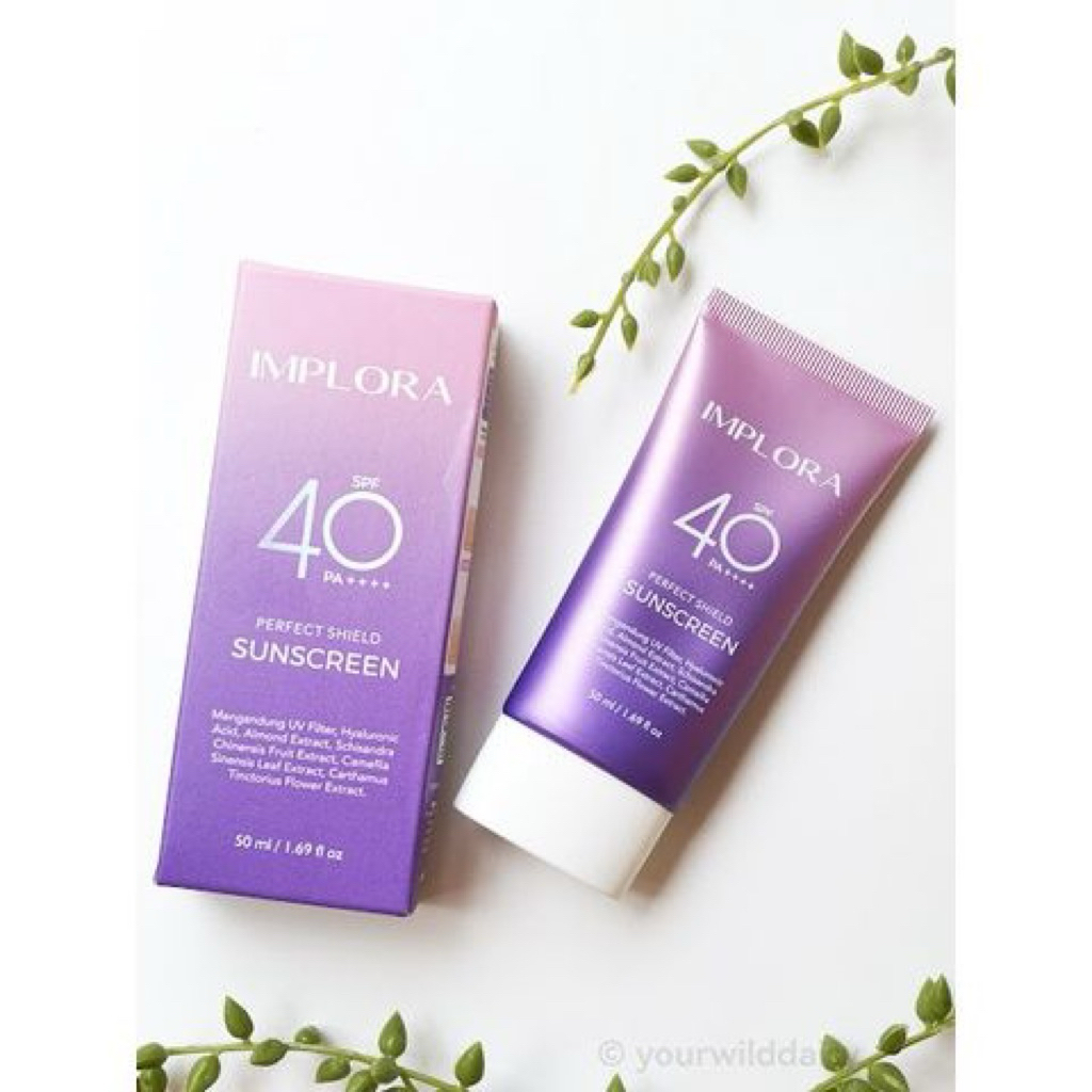 SUNSCREEN IMPLORA SPF 40 PA++++ 40ML