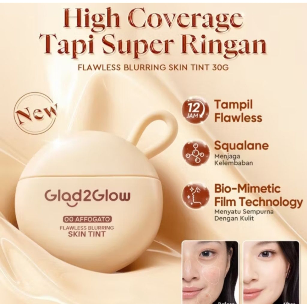 GLAD2GLOW Flawless Blurring Skin Tint