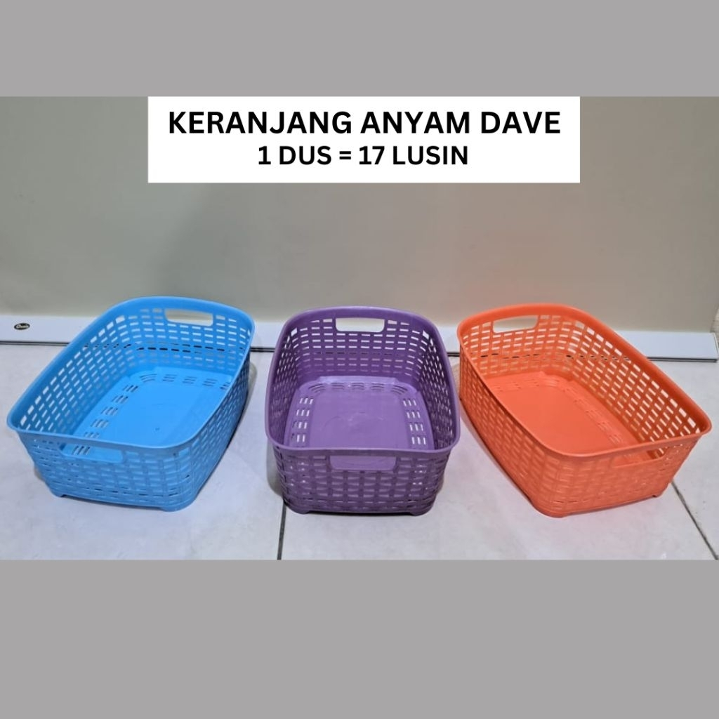 KERANJANG ANYAM DAVE