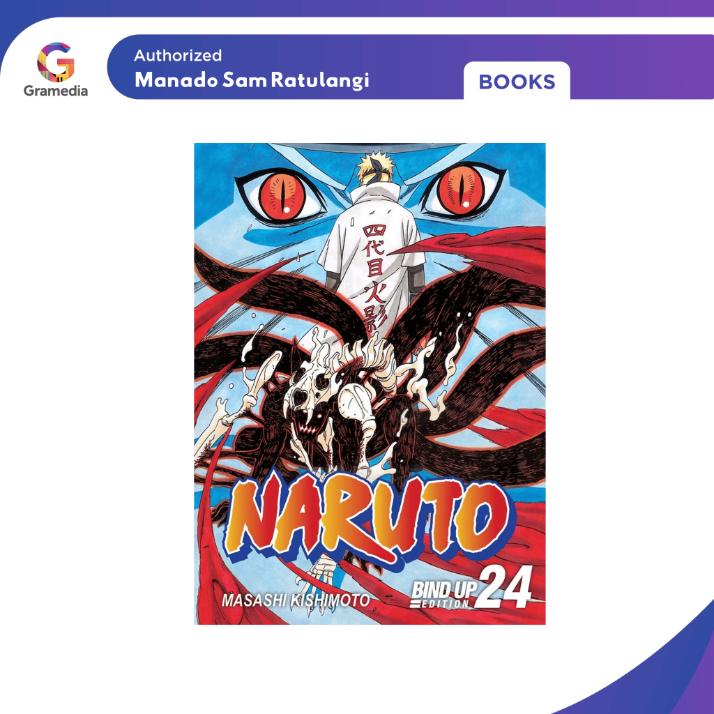 Gramedia Manado-Naruto Bind Up Edition 24