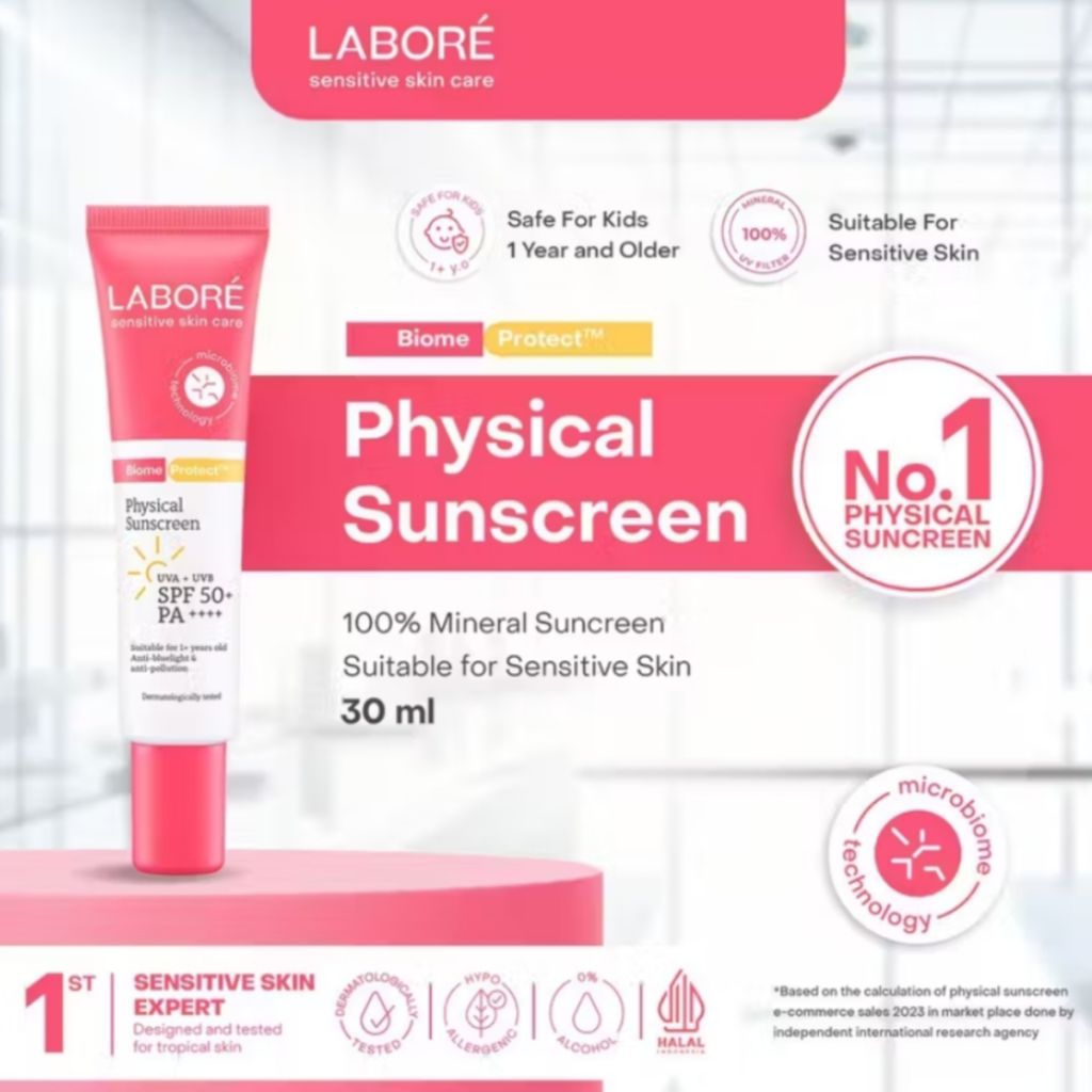 LABORE PHYSICAL SUNCREEN SPF 50+ PA++++ 10 ML