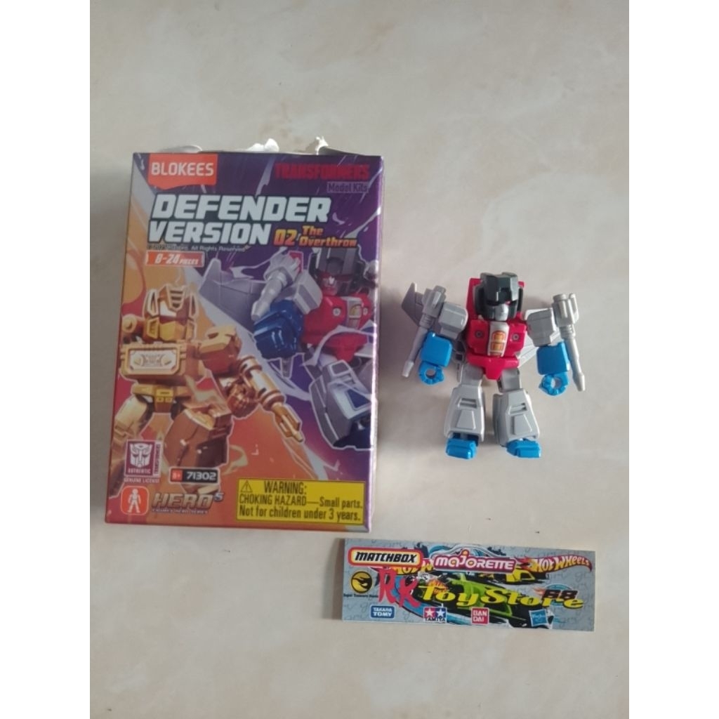 blokees Transformers starscream defender version 02