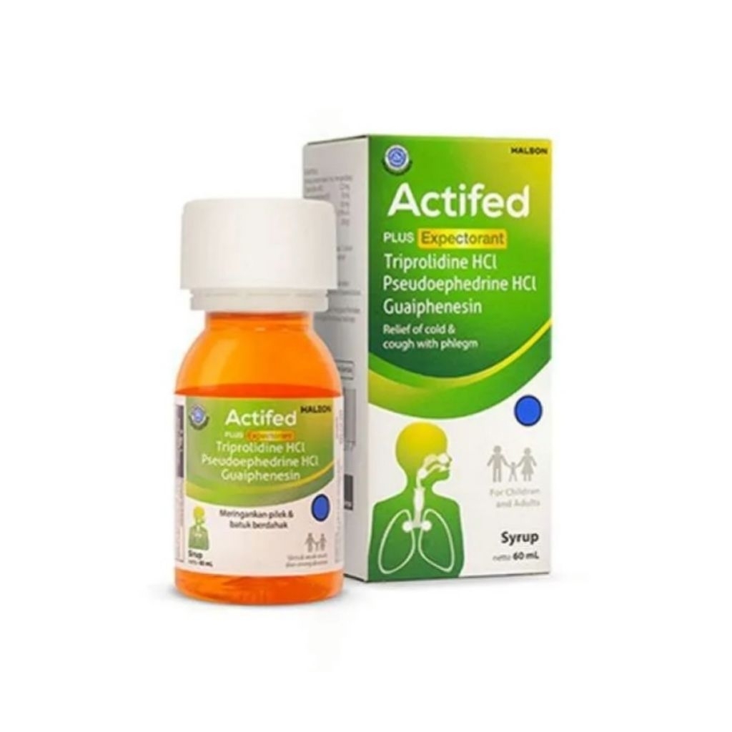 Actifed Expectorant Hijau 60 ml