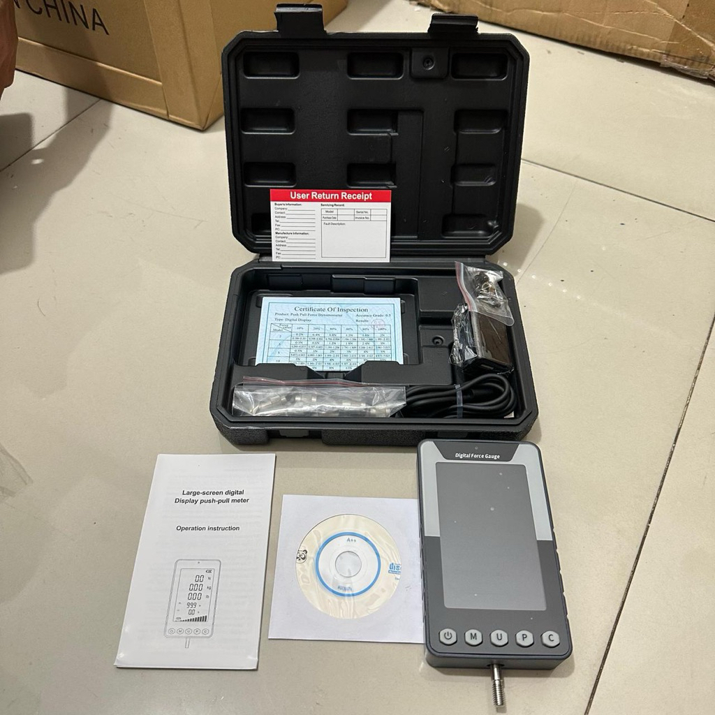 aliyiqi DF-1000 Precision Large- Screen Digital Push Pull meter
