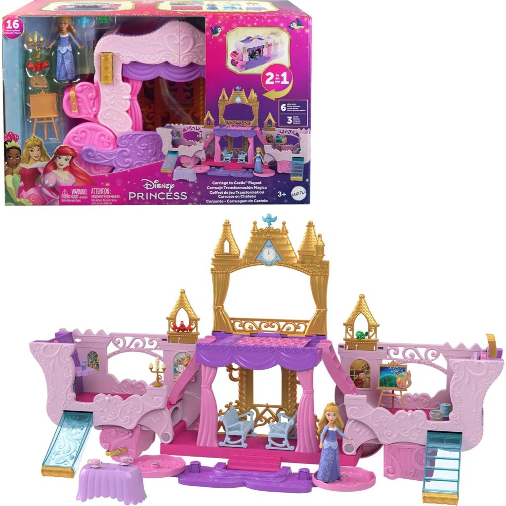 Mattel Disney Princess Transforming Playset