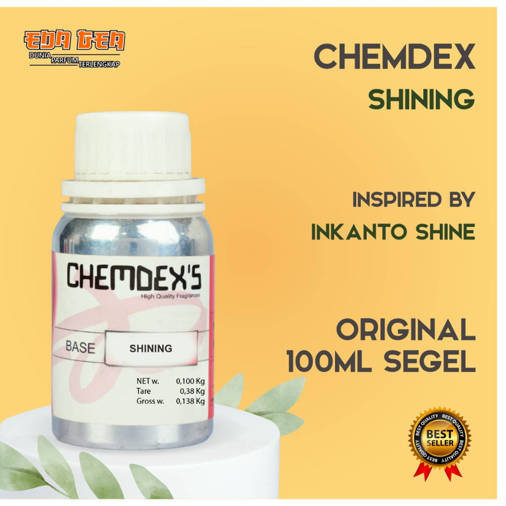 bibit parfum murni   SHINING  CHEMDEX'S 100ML SEGEL