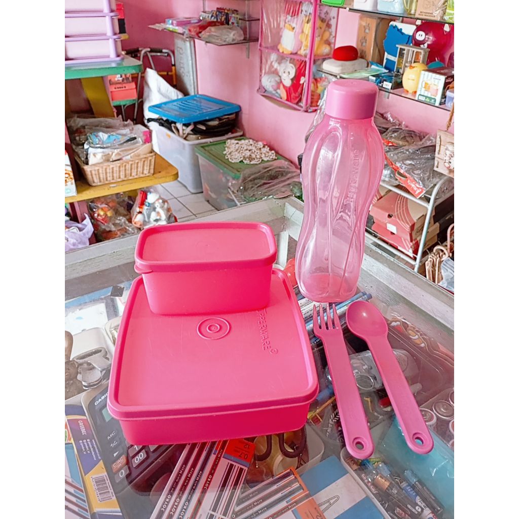 Paket Pink Tupperware
