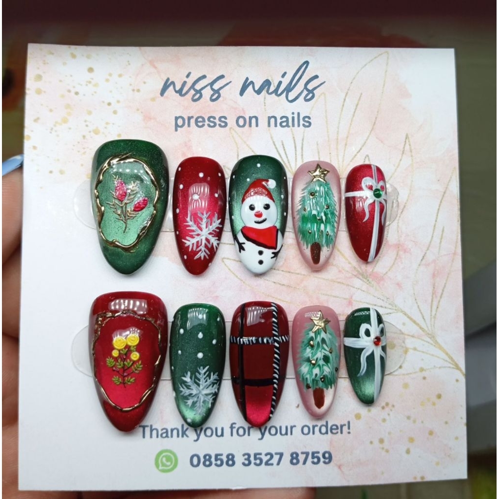 PressOn Nails Christmast