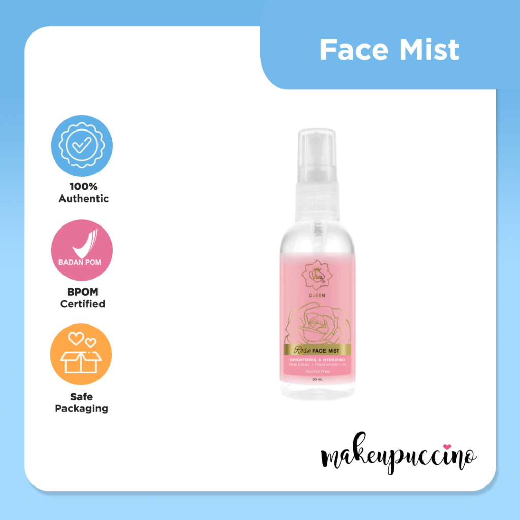 Viva Queen Face Mist Rose 60ml