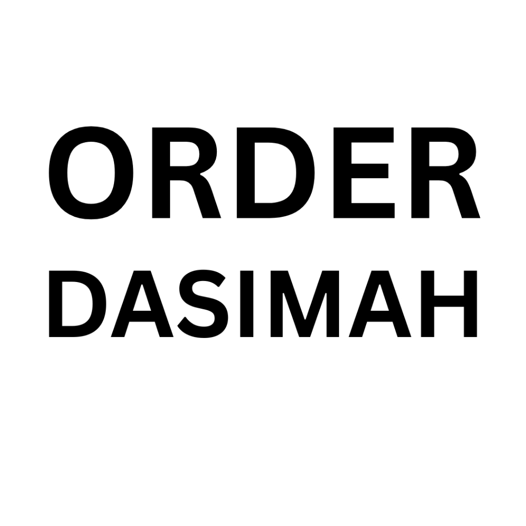order khusus dasimah 100