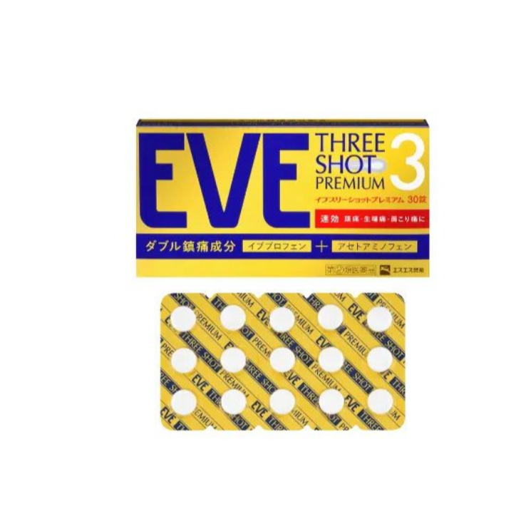 Eve Three Shot Premium 60 tablets