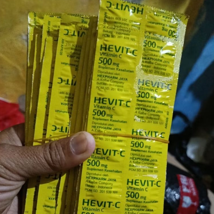 Hevit C 500 10 tablet per lembar