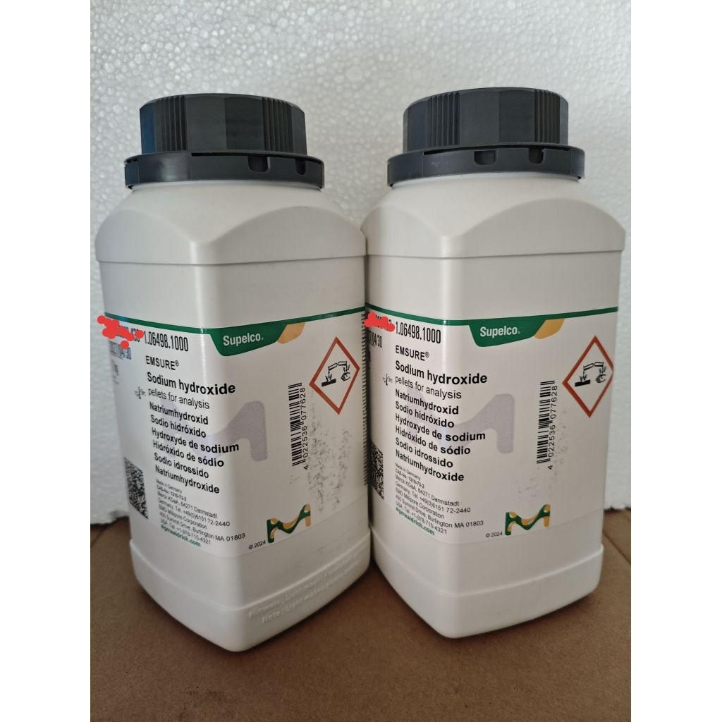 1.06498.1000 Sodium hydroxide pellets for analysis EMSURE®