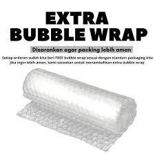 Buble wrap tambah packing