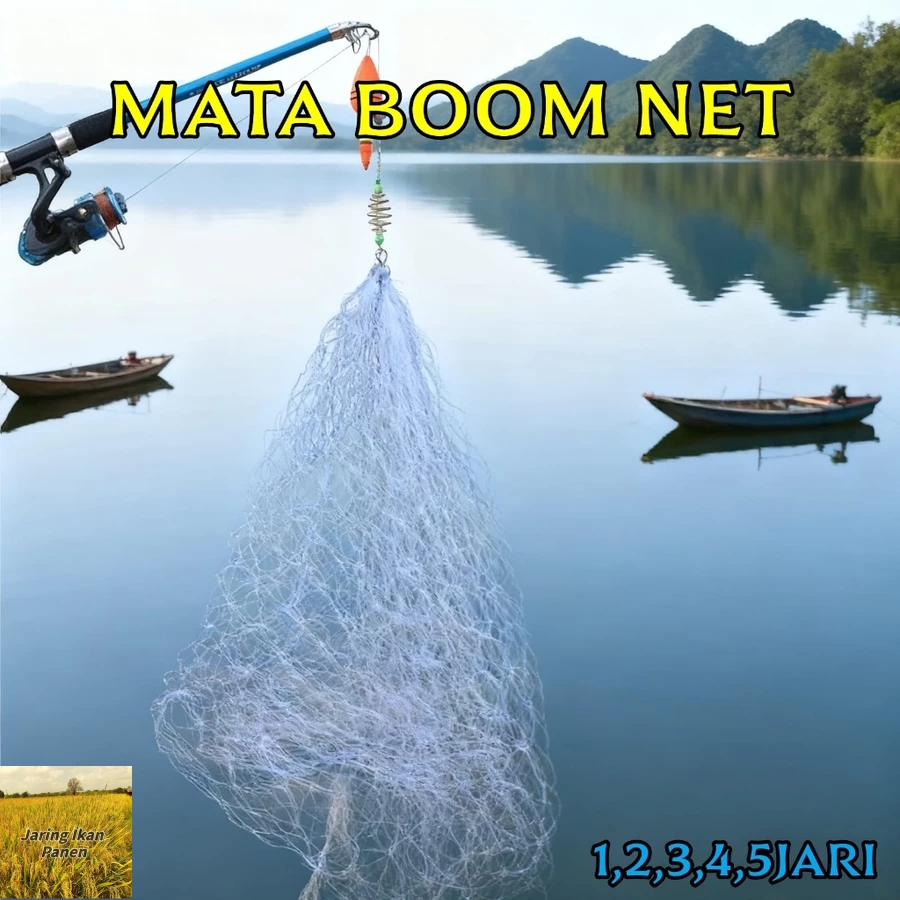 COD Pancing Jaring / Boom Net 1,5 m siap pakai