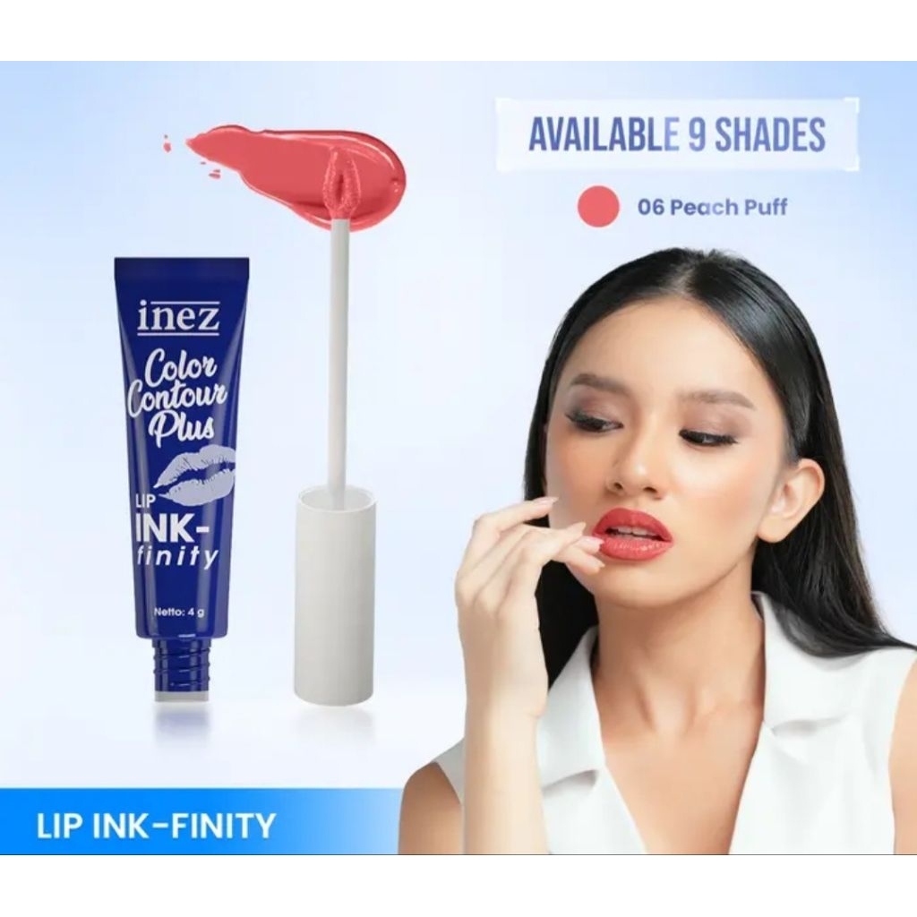 INEZ LIP INK FINITY-PEACH PUFF