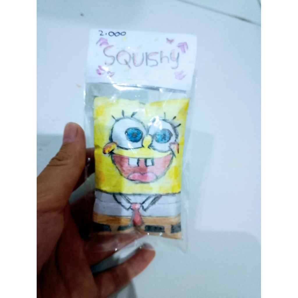 paper squishy Spongebob