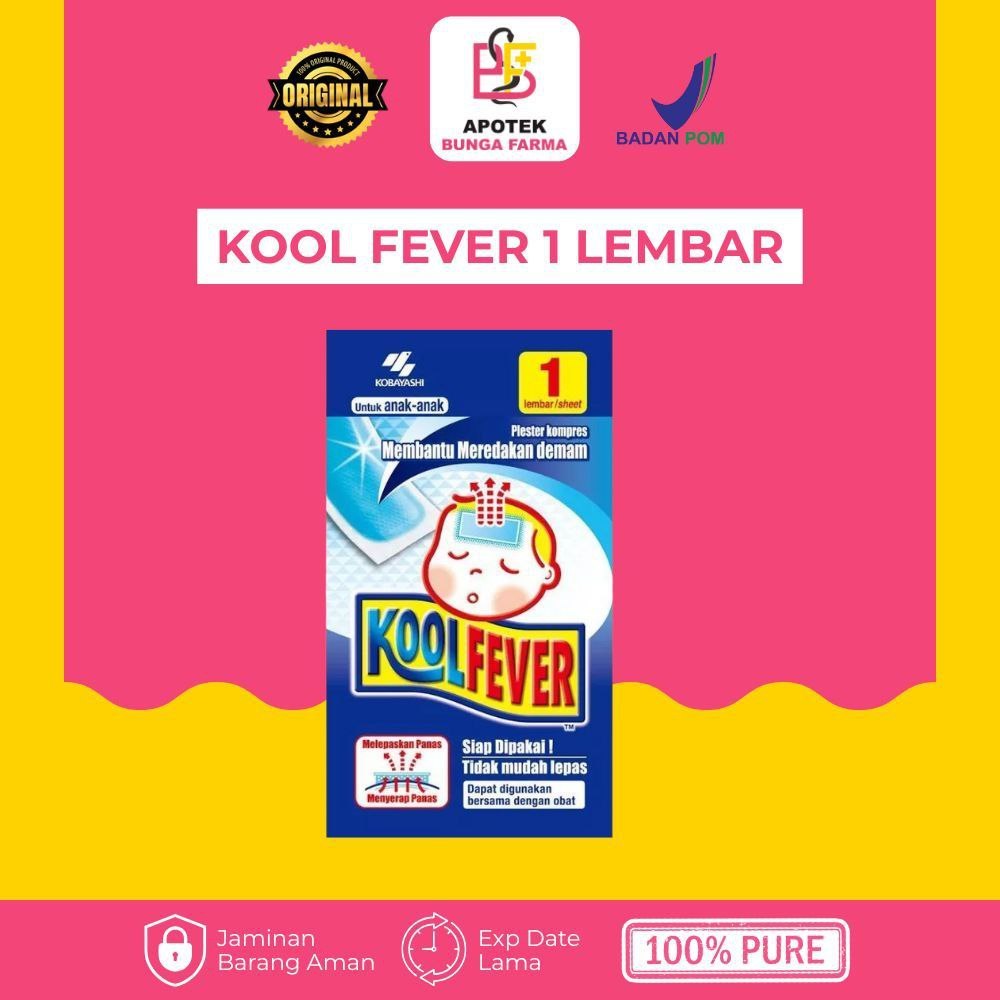KOOL FEVER 1 LEMBAR  - KOMPRES