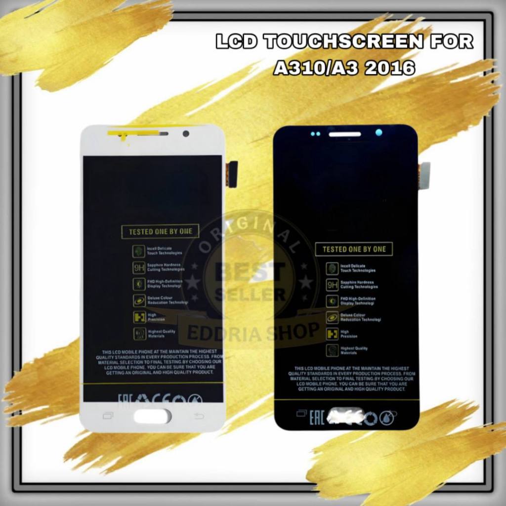 LCD TOUCHSCREEN SAM A310/A3 2016 ORIGINAL BARU