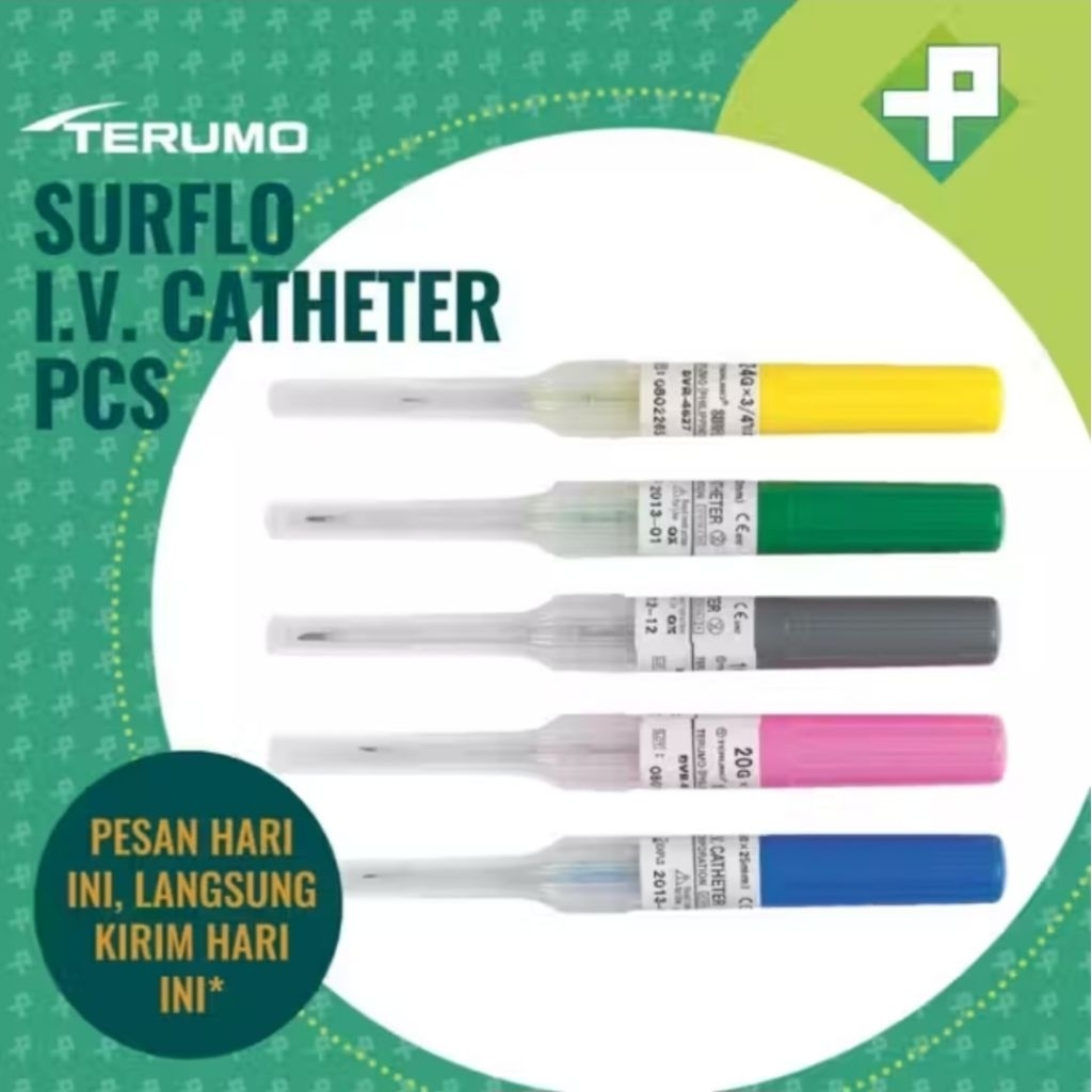 SURFLO/IVCATETHER TERUMO NO22G