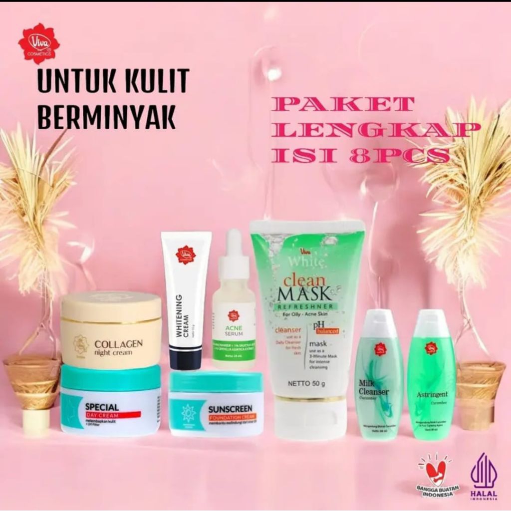 paket kulit berminyak