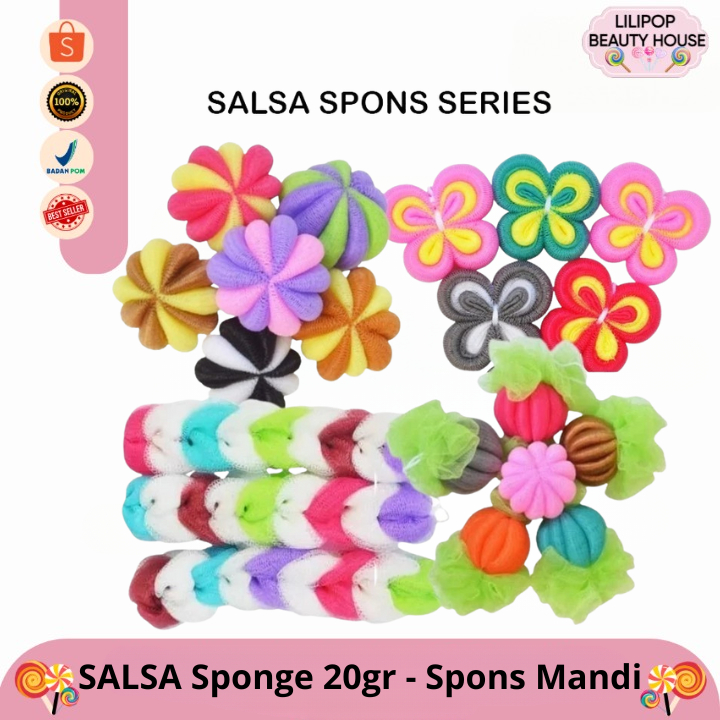 SALSA Sponge 20gr - Spons Mandi