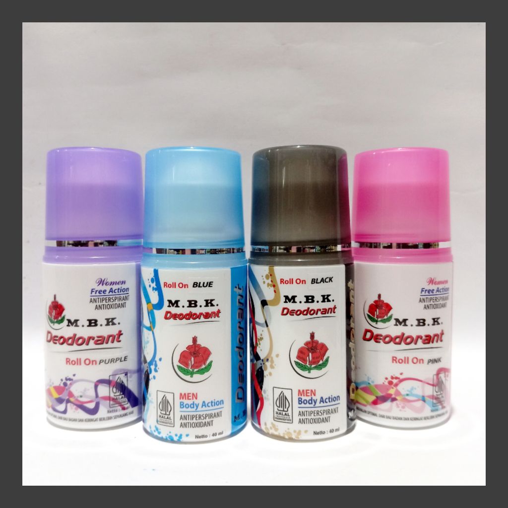 mbk deodorant roll on 40ml