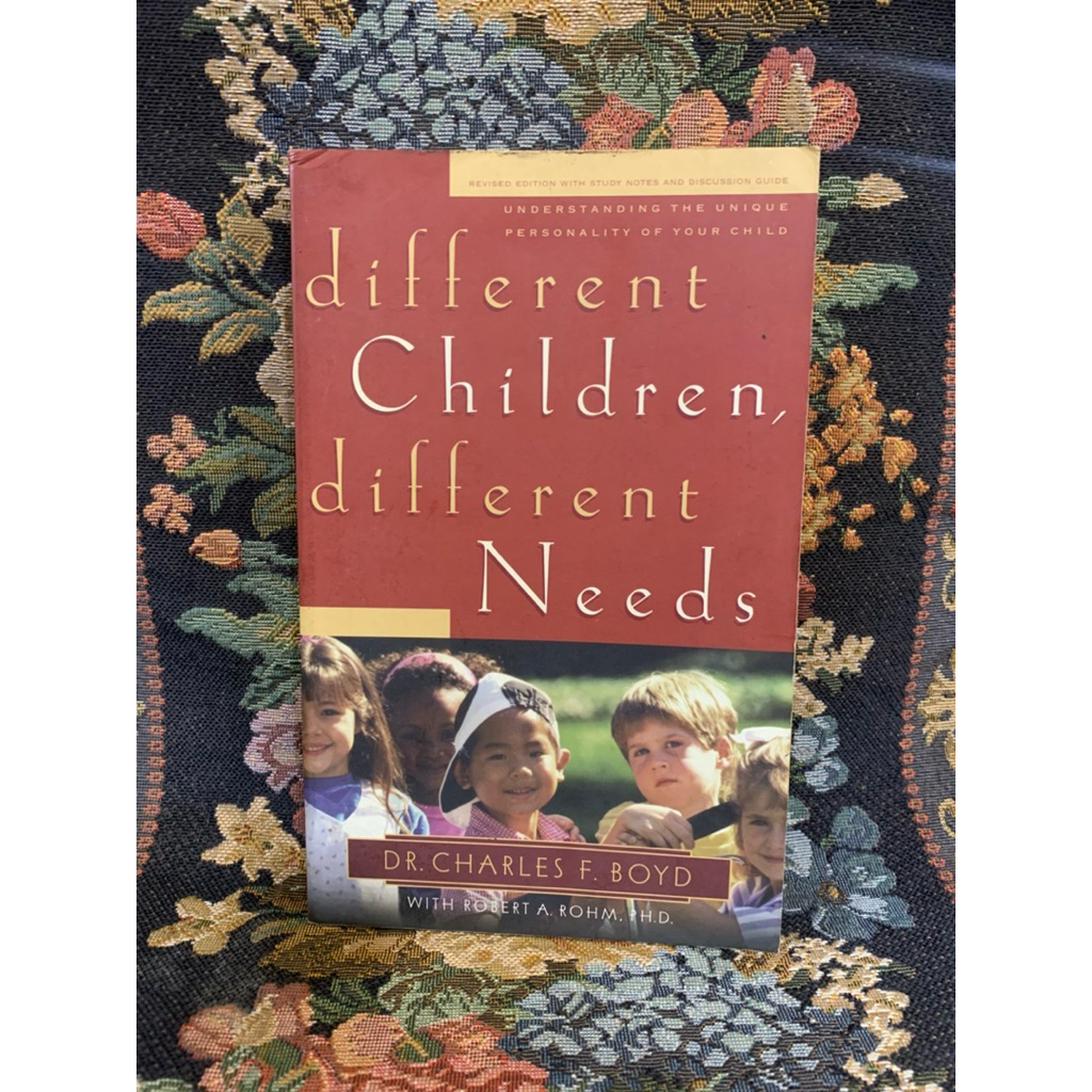 Different children differen needs by Dr charles f boyd