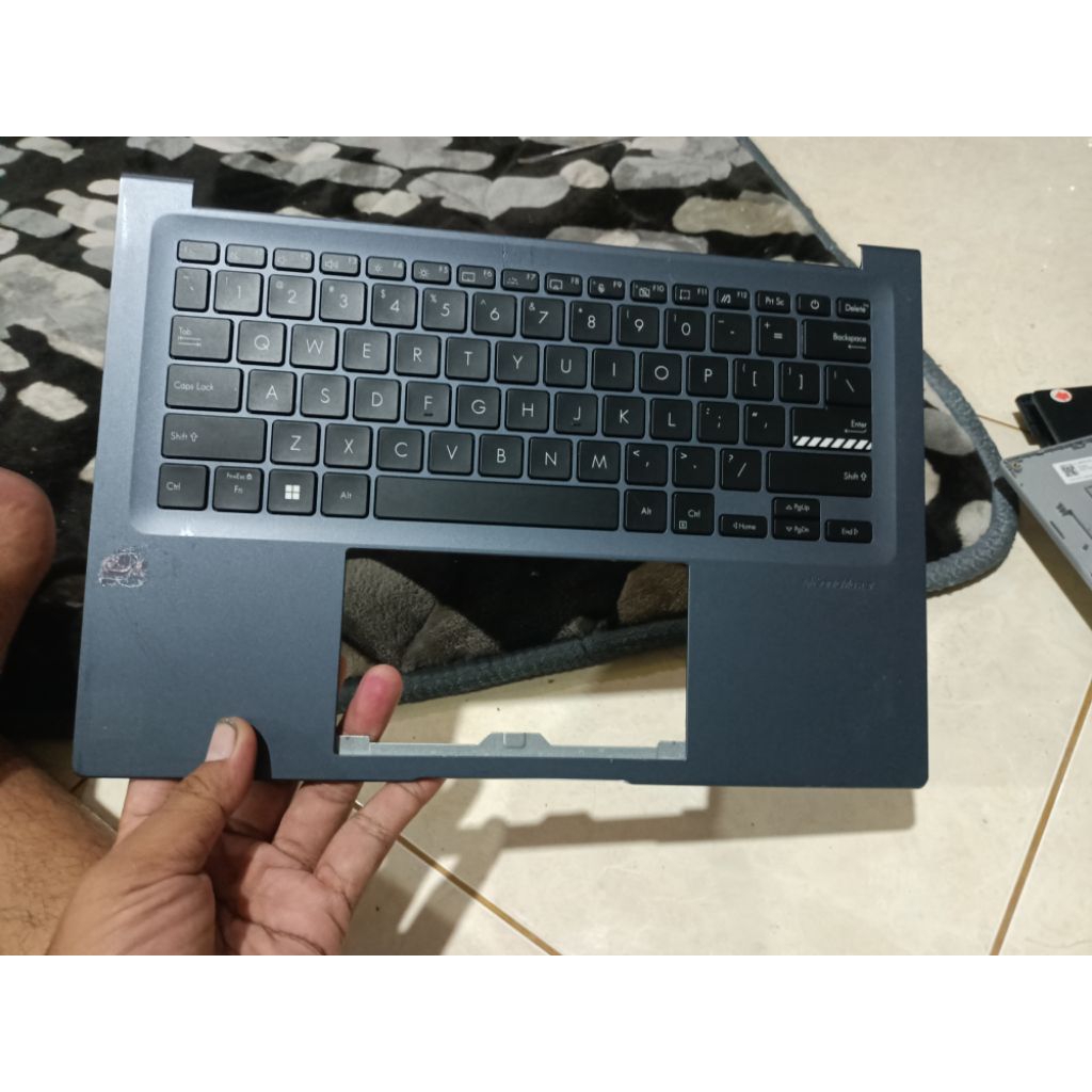 casing Asus x1403 frame keyboard