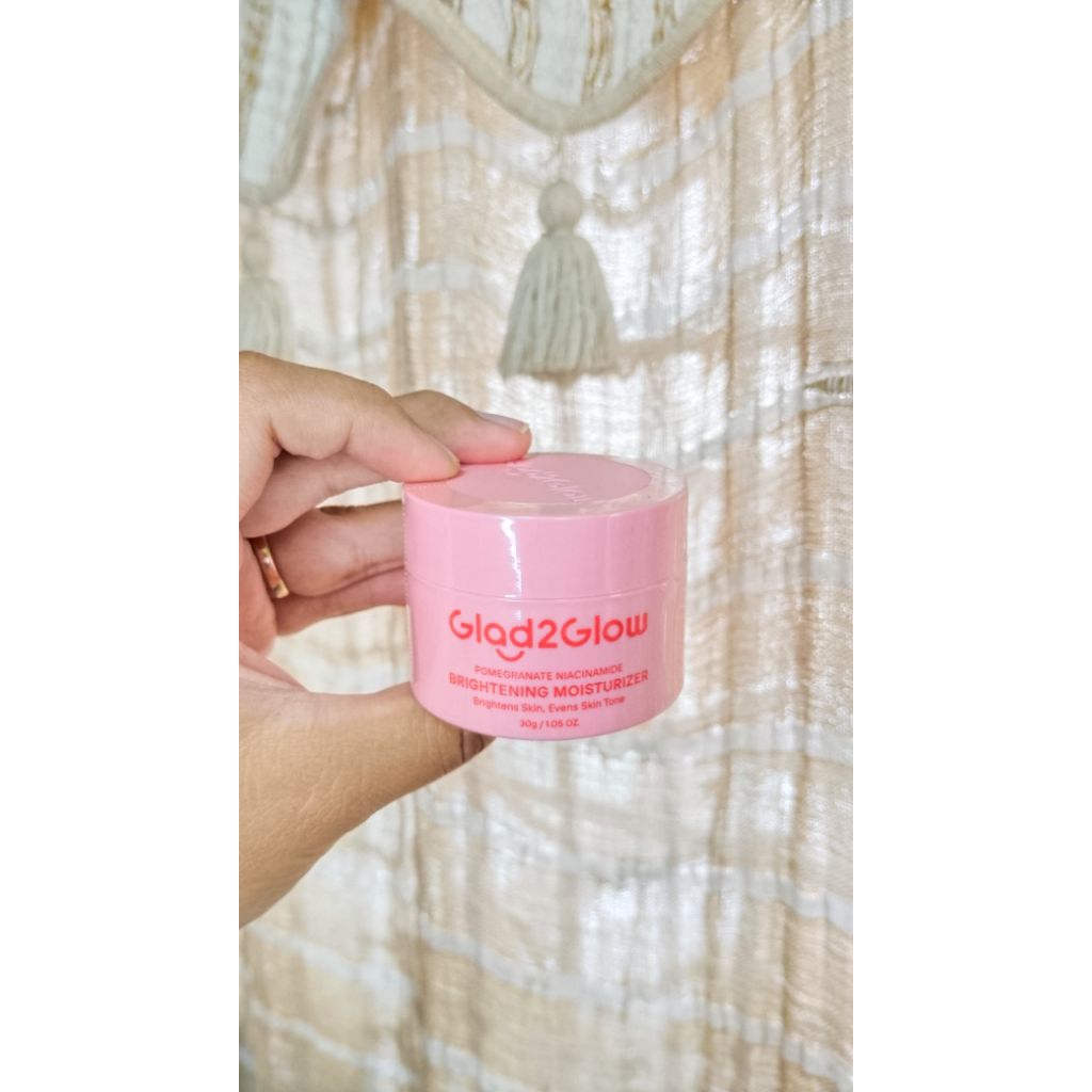 Glad2glow moisturizer brightening