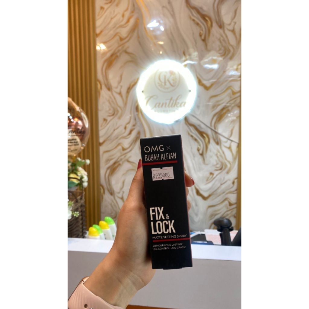 OMG MATTE SETTING SPRAY | Cantika Kosmetik